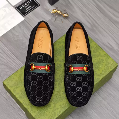 Replica Gucci Oxfords Shoes For Men #1356259 $76.00 USD for Wholesale