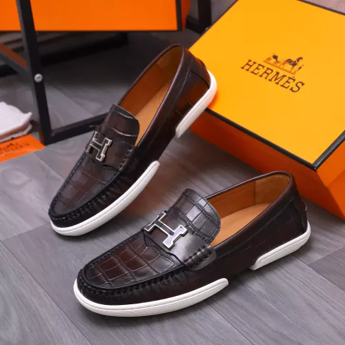 Hermes Leather Shoes For Men #1356263