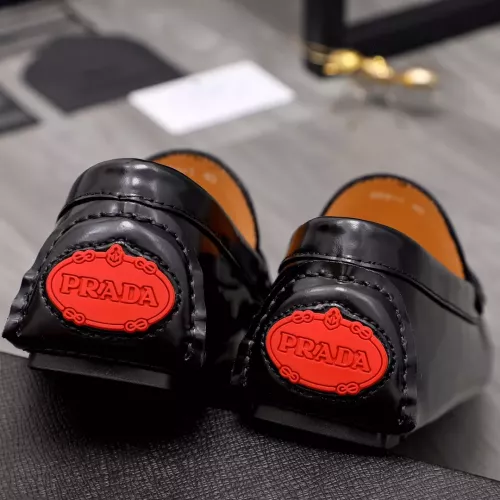 Replica Prada Leather Shoes For Men #1356274 $80.00 USD for Wholesale