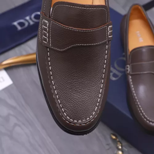 Replica Christian Dior Leather Shoes For Men #1356278 $105.00 USD for Wholesale
