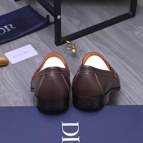 Replica Christian Dior Leather Shoes For Men #1356278 $105.00 USD for Wholesale