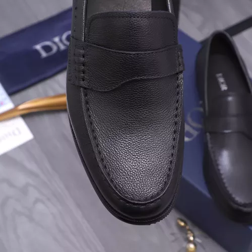 Replica Christian Dior Leather Shoes For Men #1356287 $105.00 USD for Wholesale