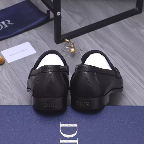 Replica Christian Dior Leather Shoes For Men #1356287 $105.00 USD for Wholesale