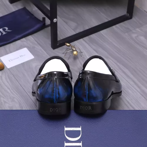 Replica Christian Dior Leather Shoes For Men #1356289 $105.00 USD for Wholesale