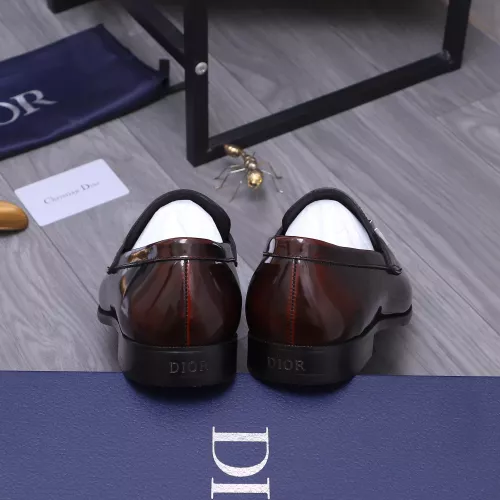 Replica Christian Dior Leather Shoes For Men #1356290 $105.00 USD for Wholesale