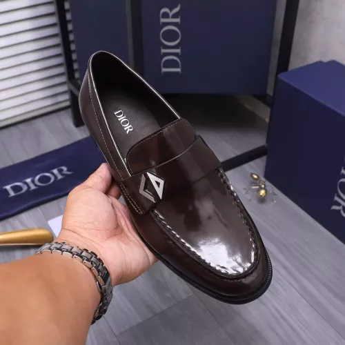 Replica Christian Dior Leather Shoes For Men #1356291 $105.00 USD for Wholesale
