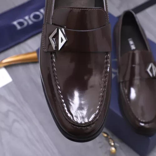 Replica Christian Dior Leather Shoes For Men #1356291 $105.00 USD for Wholesale