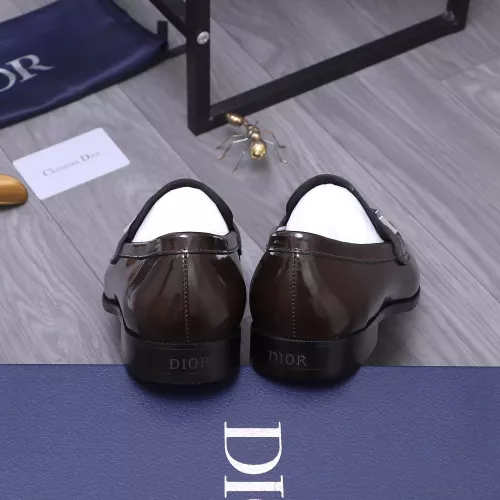 Replica Christian Dior Leather Shoes For Men #1356291 $105.00 USD for Wholesale