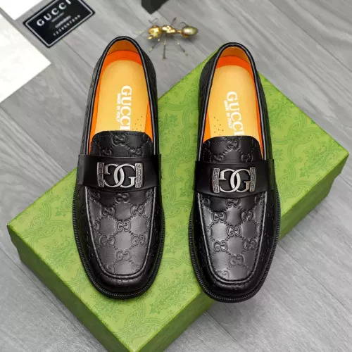 Replica Gucci Oxfords Shoes For Men #1356312 $92.00 USD for Wholesale