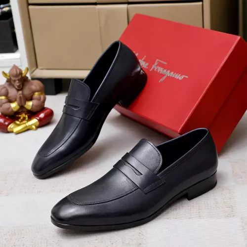 Salvatore Ferragamo Leather Shoes For Men #1356319