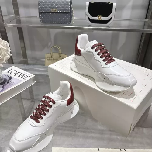 Replica Alexander McQueen Casual Shoes For Women #1356354 $112.00 USD for Wholesale