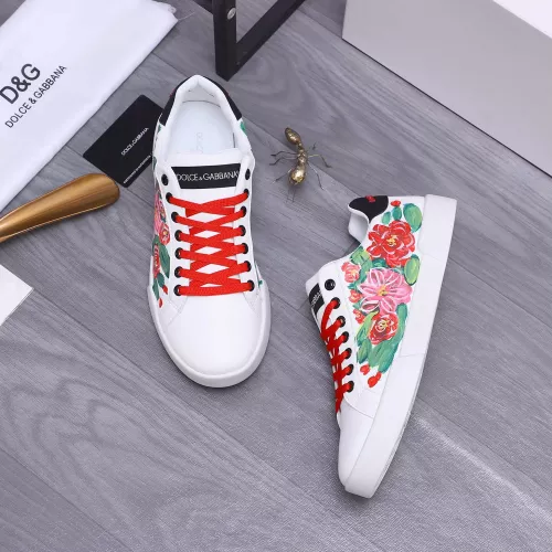 Replica Dolce & Gabbana D&G Casual Shoes For Women #1356479 $85.00 USD for Wholesale