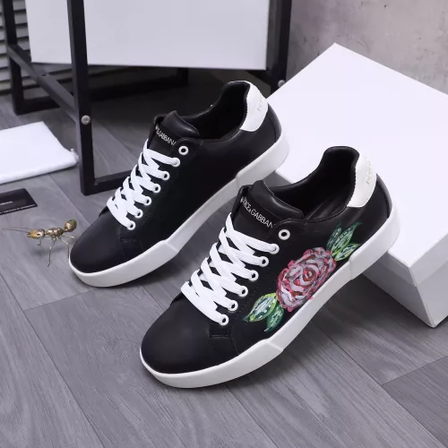 Replica Dolce & Gabbana D&G Casual Shoes For Women #1356481 $85.00 USD for Wholesale