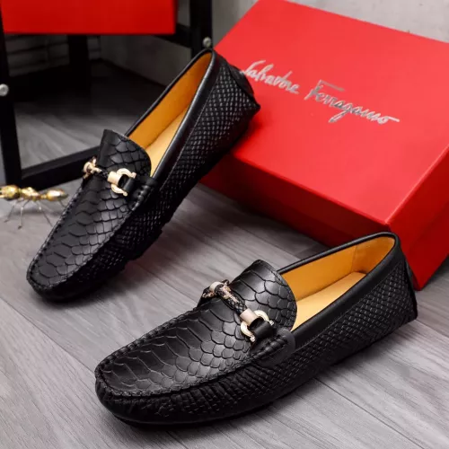 Salvatore Ferragamo Leather Shoes For Men #1356487