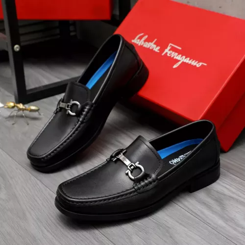 Salvatore Ferragamo Leather Shoes For Men #1356491