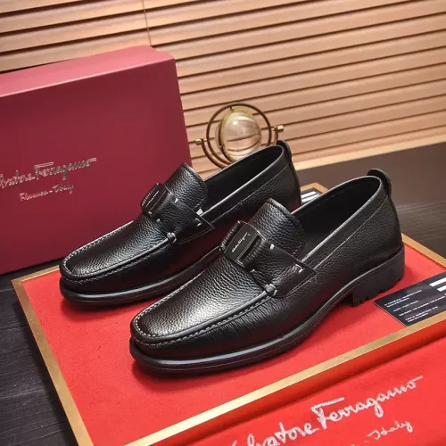 Salvatore Ferragamo Leather Shoes For Men #1356492