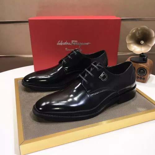 Salvatore Ferragamo Leather Shoes For Men #1356498