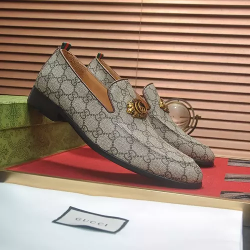 Replica Gucci Oxfords Shoes For Men #1356525 $96.00 USD for Wholesale