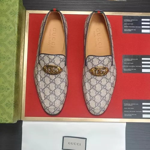 Replica Gucci Oxfords Shoes For Men #1356526 $96.00 USD for Wholesale