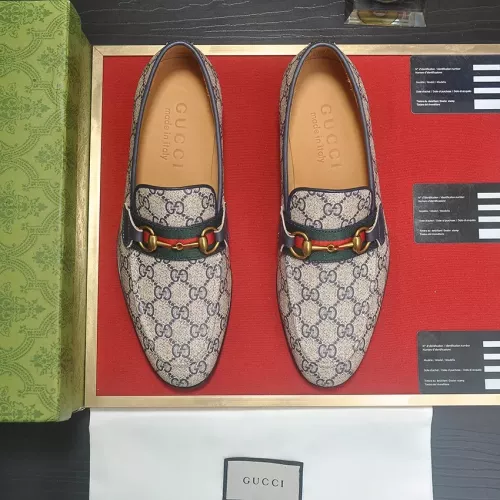 Replica Gucci Oxfords Shoes For Men #1356529 $96.00 USD for Wholesale