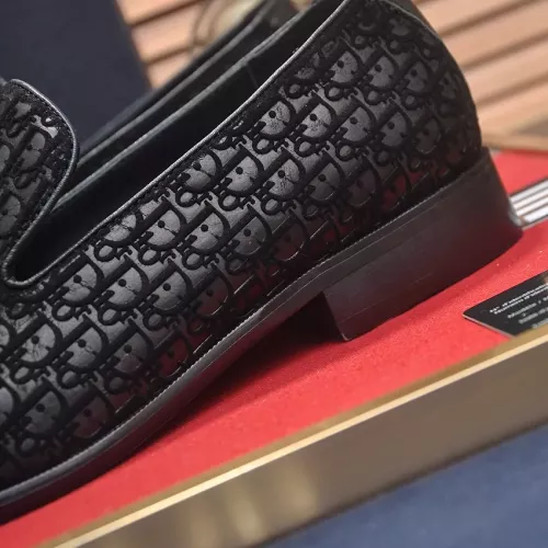 Replica Christian Dior Leather Shoes For Men #1356531 $98.00 USD for Wholesale