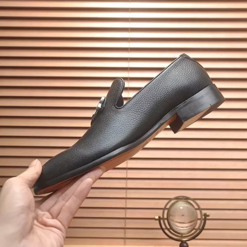 Replica Christian Dior Leather Shoes For Men #1356532 $98.00 USD for Wholesale