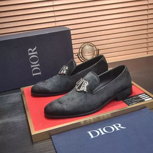 Christian Dior Leather Shoes For Men #1356533 $102.00 USD, Wholesale Replica Christian Dior Leather Shoes