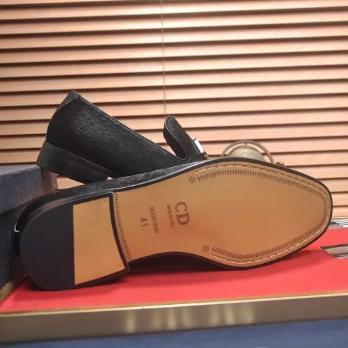 Replica Christian Dior Leather Shoes For Men #1356533 $102.00 USD for Wholesale