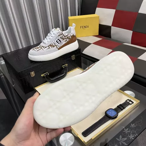 Replica Fendi Casual Shoes For Men #1356551 $80.00 USD for Wholesale