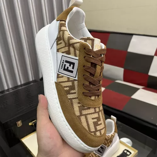 Replica Fendi Casual Shoes For Men #1356552 $80.00 USD for Wholesale