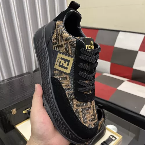 Replica Fendi Casual Shoes For Men #1356557 $80.00 USD for Wholesale