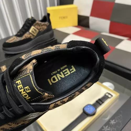 Replica Fendi Casual Shoes For Men #1356557 $80.00 USD for Wholesale