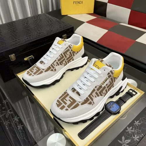Replica Fendi Casual Shoes For Men #1356568 $85.00 USD for Wholesale