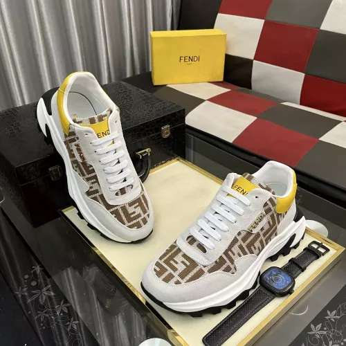 Replica Fendi Casual Shoes For Men #1356568 $85.00 USD for Wholesale