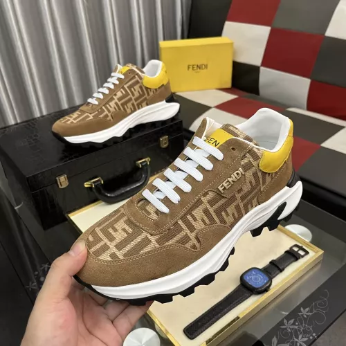 Fendi Casual Shoes For Men #1356569 $85.00 USD, Wholesale Replica Fendi Casual Shoes