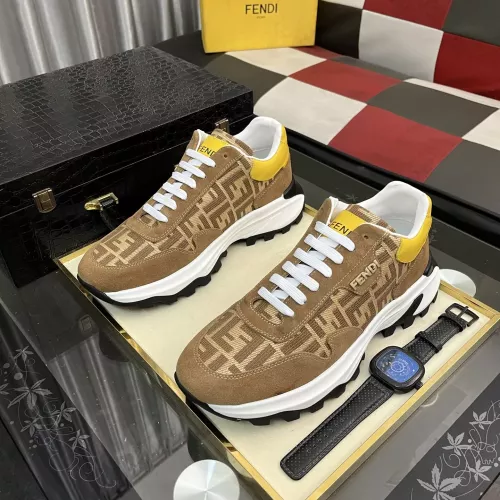 Replica Fendi Casual Shoes For Men #1356569 $85.00 USD for Wholesale