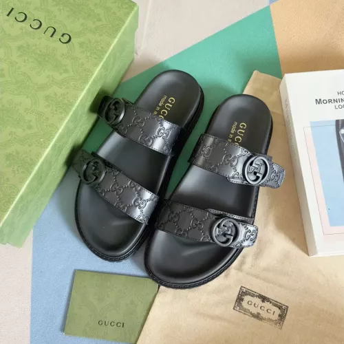 Replica Gucci Slippers For Men #1356666 $60.00 USD for Wholesale