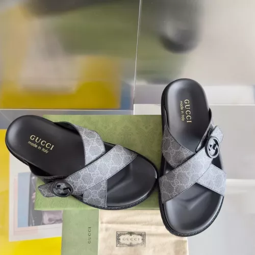 Replica Gucci Slippers For Men #1356670 $60.00 USD for Wholesale