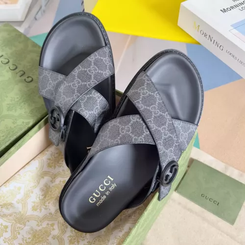 Replica Gucci Slippers For Men #1356670 $60.00 USD for Wholesale
