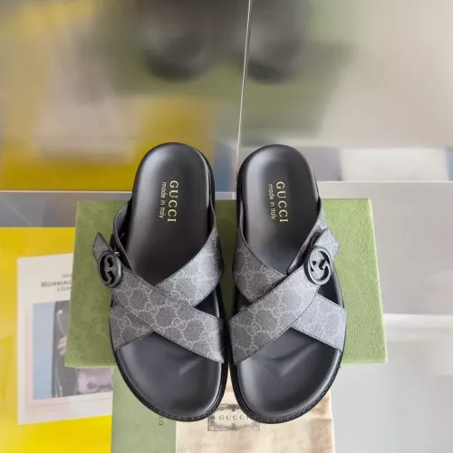 Replica Gucci Slippers For Men #1356670 $60.00 USD for Wholesale