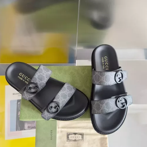 Replica Gucci Slippers For Men #1356672 $60.00 USD for Wholesale
