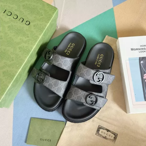 Replica Gucci Slippers For Men #1356673 $60.00 USD for Wholesale