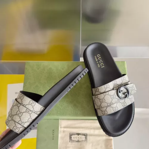 Replica Gucci Slippers For Men #1356674 $60.00 USD for Wholesale