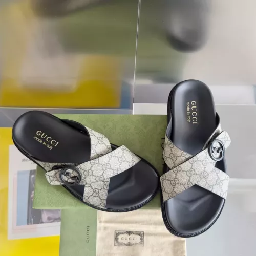 Replica Gucci Slippers For Men #1356676 $60.00 USD for Wholesale
