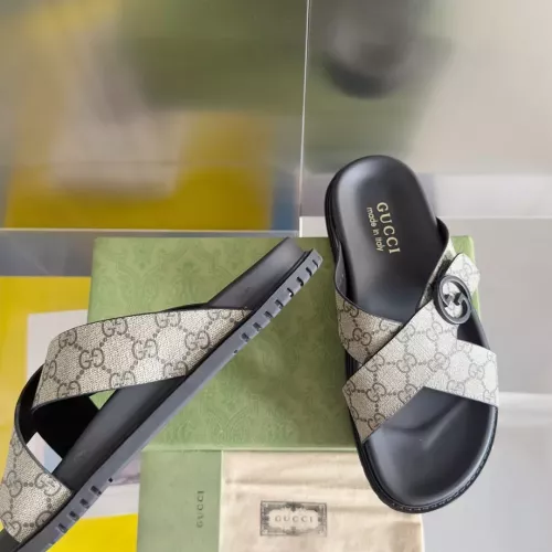 Replica Gucci Slippers For Men #1356676 $60.00 USD for Wholesale