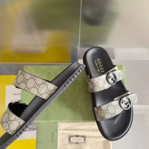Replica Gucci Slippers For Men #1356677 $60.00 USD for Wholesale