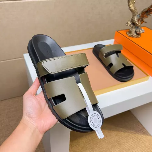 Replica Hermes Slippers For Women #1356872 $56.00 USD for Wholesale