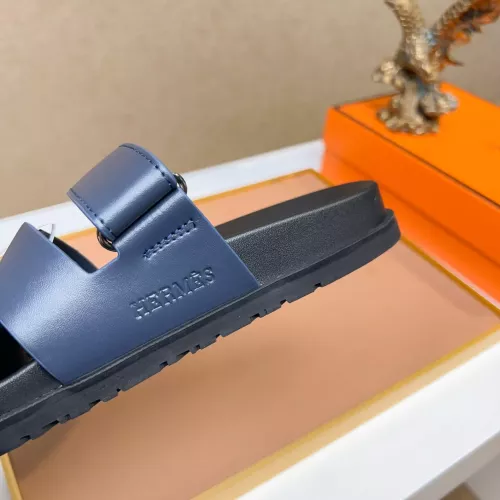 Replica Hermes Slippers For Men #1356875 $56.00 USD for Wholesale