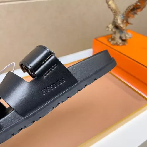 Replica Hermes Slippers For Men #1356877 $56.00 USD for Wholesale