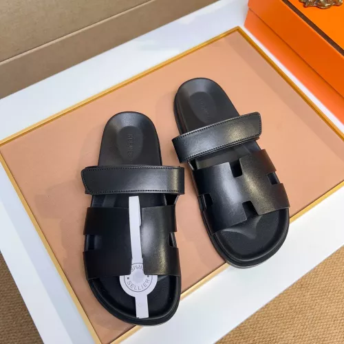 Replica Hermes Slippers For Men #1356877 $56.00 USD for Wholesale